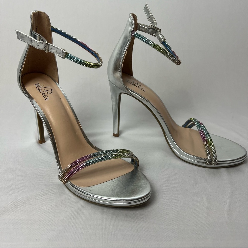 Rhinestone heels